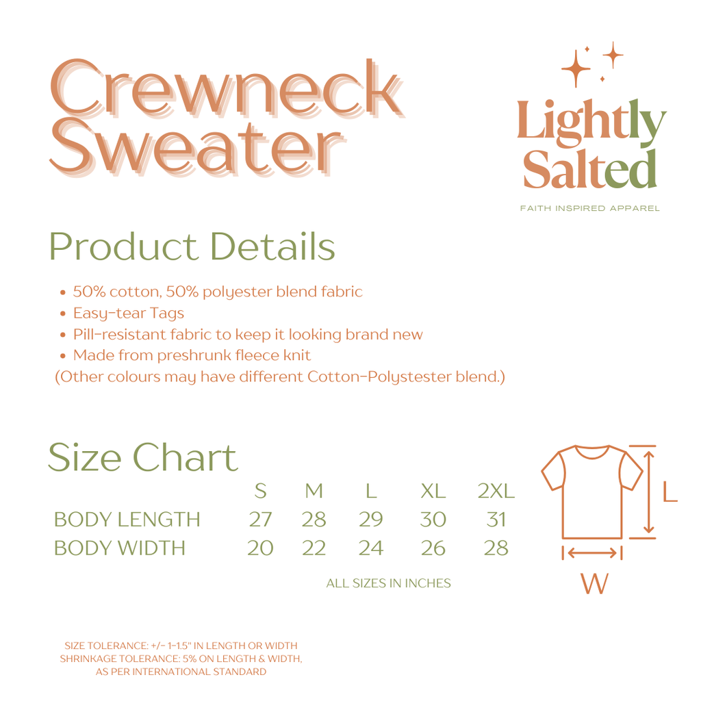 "Created" | Embroidered Sweater