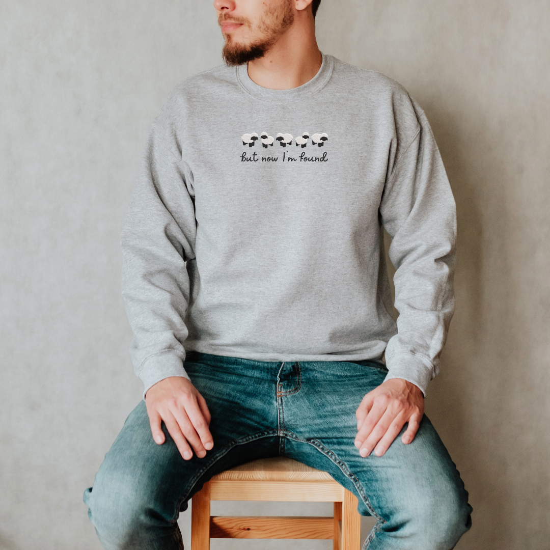 "Lost Sheep" | Embroidered Sweater